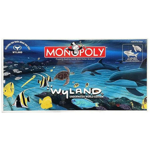 Monopoly: Wyland Underwater World Edition - Economic Ocean Board Game for Family, Adults, and Children (2-6 Players, Ages 8+) - USAopoly