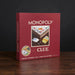 Monopoly and Clue - 2-in-1 Deluxe Vintage Wood Board Game Set (40902)