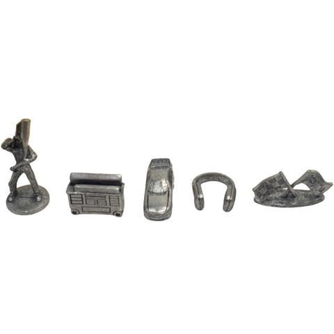 Monopoly: NASCAR Official Collector's Edition - Economic Racing Board Game for Family, Adults, and Children (2-8 Players, Age 8+) - Parker Brothers - (1997)