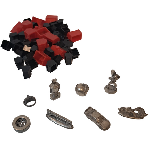 Monopoly: NASCAR Official Collector's Edition - Economic Racing Board Game for Family, Adults, and Children (2-8 Players, Age 8+) - Parker Brothers - (1997)