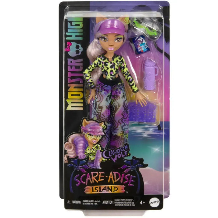 Monster High - Clawdeen Wolf Doll (11") - Mattel - Scare-adise Island Series