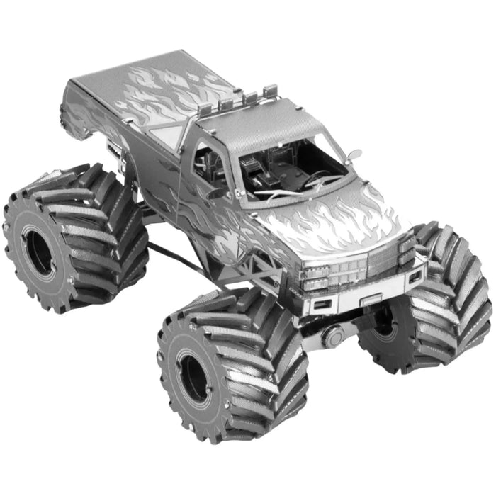 Monster Truck Figure Model Kit (1:65 Scale, Steel, Moderate Difficulty) - Fascinations - Metal Earth Series - (2023)