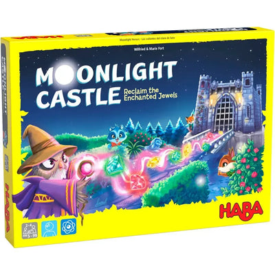 Moonlight Castle - Strategy Fantasy Board Game for Adults, Family, and Children (2-4 Players, Ages 5+) - HABA