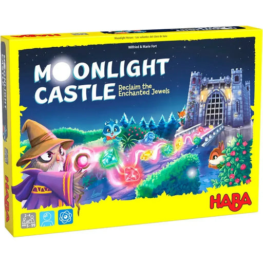 Moonlight Castle - Strategy Fantasy Board Game for Adults, Family, and Children (2-4 Players, Ages 5+) - HABA