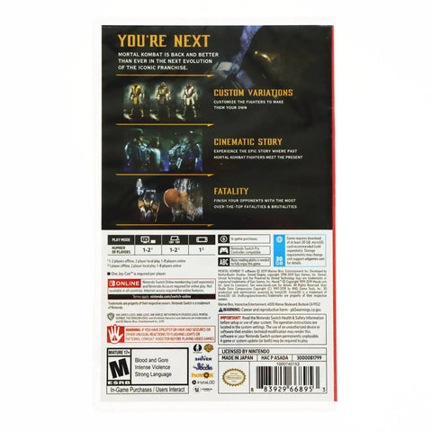 Mortal Kombat 11 - Nintendo Switch