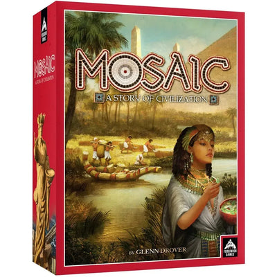 Mosaic: A Story of Civilization - Strategy Civilization Board Game for Family and Adults (2-6 Players, Age 14+) - University Games [Forbidden Games]