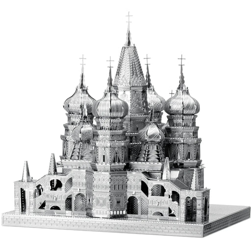Moscow - Saint Basil's Cathedral Building Figure 3D Figure Model Kit (Steel, Hard Difficulty) - Fascinations - Metal Earth Premium Series - (2022)