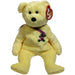 Mother the Yellow Bear Plush (8") - Ty - Beanie Babies 10th Anniversary Edition, Beanie Babies Series (2002)
