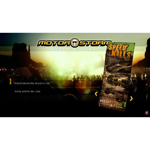 Motorstorm - Action Racing Video Game (1-12 Players, Ages 13+) - Sony PlayStation 3 - (2006)