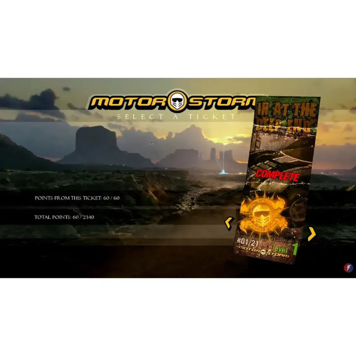 Motorstorm - Action Racing Video Game (1-12 Players, Ages 13+) - Sony PlayStation 3 - (2006)
