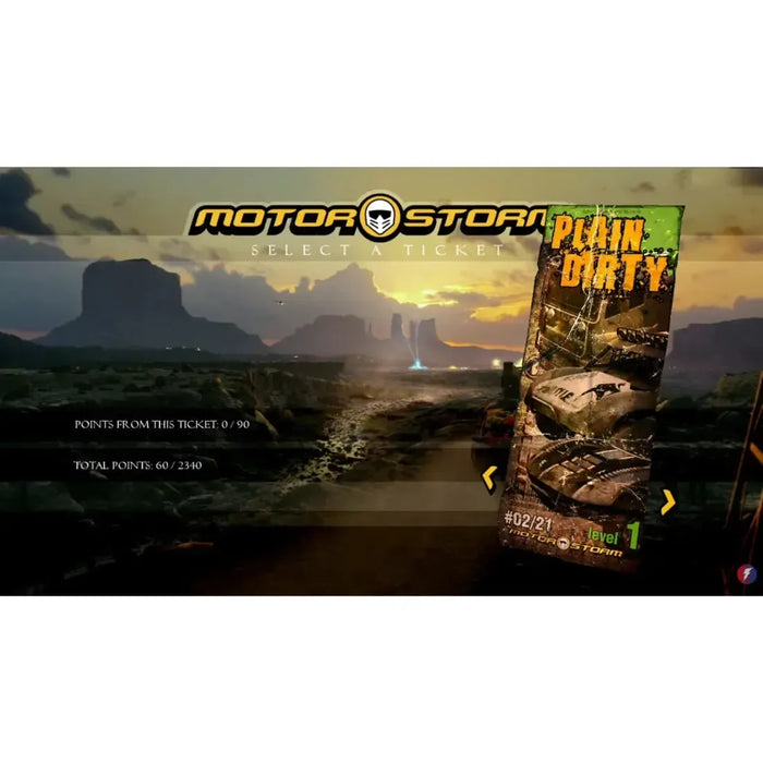 Motorstorm - Action Racing Video Game (1-12 Players, Ages 13+) - Sony PlayStation 3 - (2006)