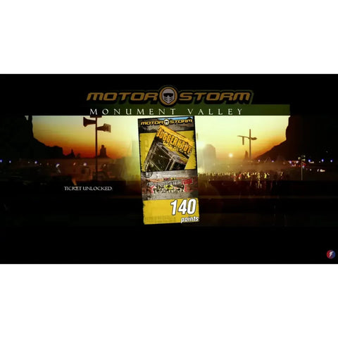Motorstorm - Action Racing Video Game (1-12 Players, Ages 13+) - Sony PlayStation 3 - (2006)