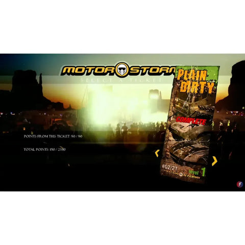 Motorstorm - Action Racing Video Game (1-12 Players, Ages 13+) - Sony PlayStation 3 - (2006)