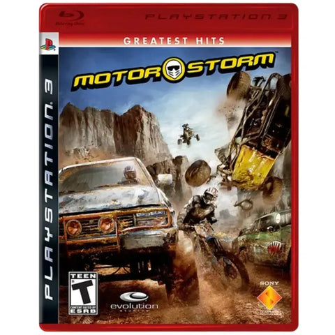 Motorstorm - Action Racing Video Game (1-12 Players, Ages 13+) - Sony PlayStation 3 - (2006)