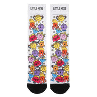 Mr. Men and Little Miss - Little Miss Characters Crew Socks - Bioworld- Image 2