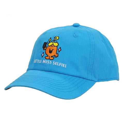 Mr. Men and Little Miss - Little Miss Fabulous Selfie Embroidered Hat (Blue) - Bioworld