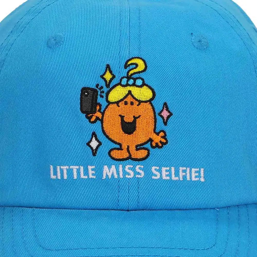 Mr. Men and Little Miss - Little Miss Fabulous Selfie Embroidered Hat (Blue) - Bioworld