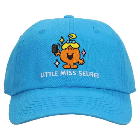 Mr. Men and Little Miss - Little Miss Fabulous Selfie Embroidered Hat (Blue) - Bioworld