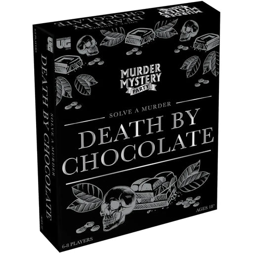 Murder Mystery Party: Death by Chocolate - Role-Playing Party Board Game for Adults (6-8 Players, Age 18+) - University Games