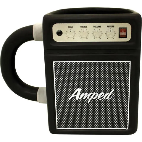 Music Amplifier Mug (Ceramic, 24 oz.) - Island Dogs