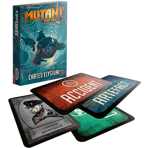 Mutant Year Zero: Elysium Cards - Board Game Expansion - Cabinet Licensing