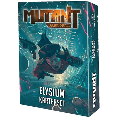 Mutant Year Zero: Elysium Cards - Board Game Expansion - Cabinet Licensing