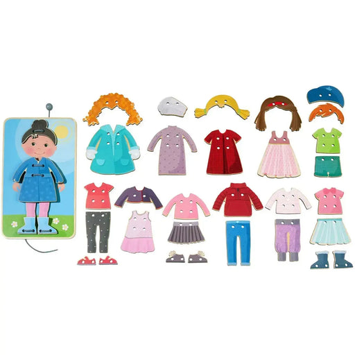 My First Threading Game: Dress Up Fun - Clothing Lacing Game for Children (1 Player, Ages 3+) - HABA
