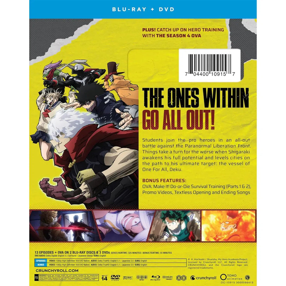 My Hero Academia | Anime Series | Blu-ray, DVD