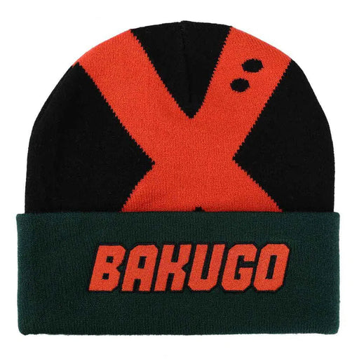 My Hero Academia - Bakugo Built Up Beanie Hat - Bioworld