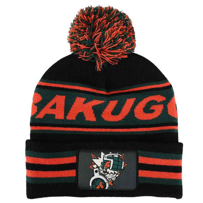 My Hero Academia - Bakugo Pom Beanie Hat - Bioworld