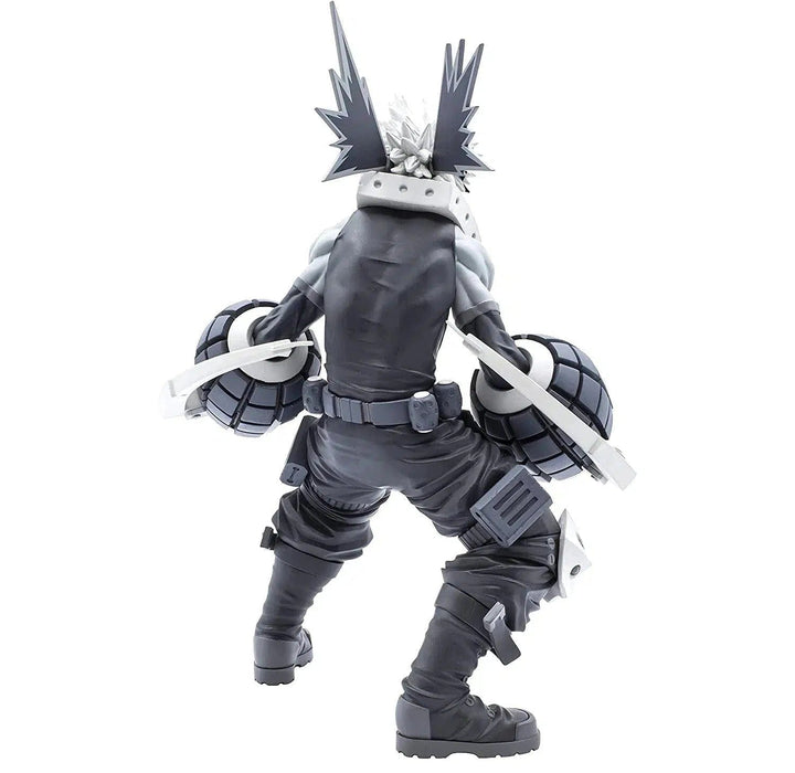 My Hero Academia - Black & White Katsuki Bakugo Figure (9") - Banpresto - World Figure Colosseum Modeling Academy Super Master Stars Piece (The Tones)