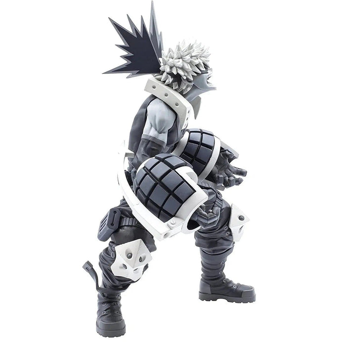 My Hero Academia - Black & White Katsuki Bakugo Figure (9") - Banpresto - World Figure Colosseum Modeling Academy Super Master Stars Piece (The Tones)
