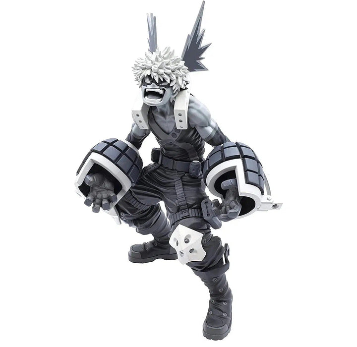 My Hero Academia - Black & White Katsuki Bakugo Figure (9") - Banpresto - World Figure Colosseum Modeling Academy Super Master Stars Piece (The Tones)