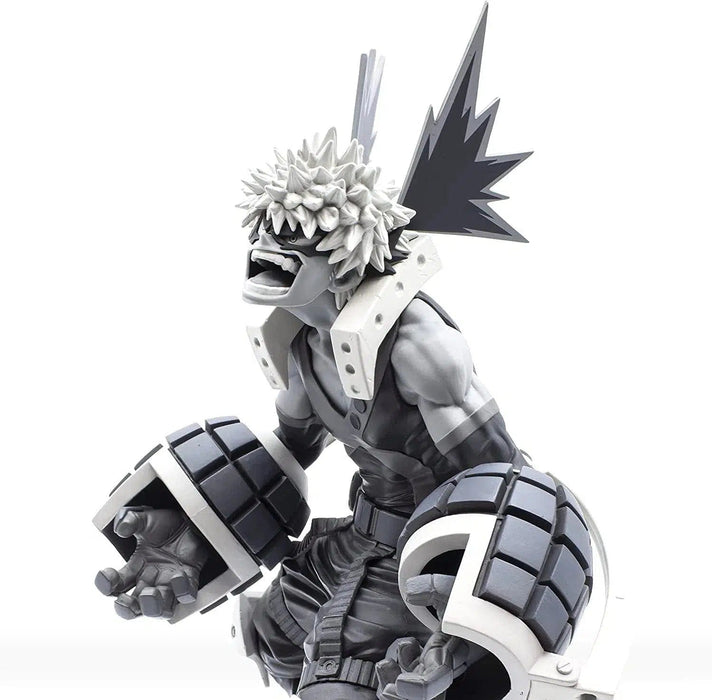 My Hero Academia - Black & White Katsuki Bakugo Figure (9") - Banpresto - World Figure Colosseum Modeling Academy Super Master Stars Piece (The Tones)