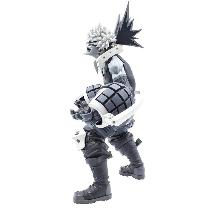 My Hero Academia - Black & White Katsuki Bakugo Figure (9") - Banpresto - World Figure Colosseum Modeling Academy Super Master Stars Piece (The Tones)