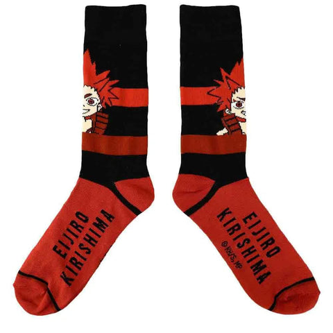 My Hero Academia - Chibi Character Colorblock Crew Socks (5 Pairs) - Bioworld