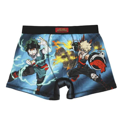 My Hero Academia - Deku & Bakugo Boxer Brief (All Over Print) - Bioworld