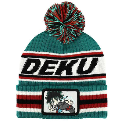 My Hero Academia - Deku Pom Beanie Hat - Bioworld