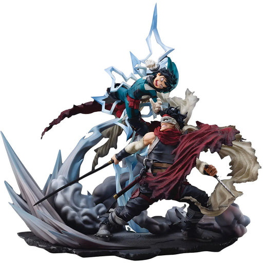 My Hero Academia - Izuku Midoriya vs. Stain: Super Situation Statue (12") - Takara Tomy - S-Fire Series