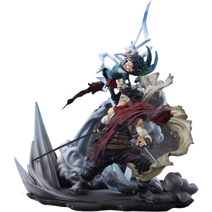 My Hero Academia - Izuku Midoriya vs. Stain Super Situation Statue Figure (12") - Takara Tomy - S-Fire Series