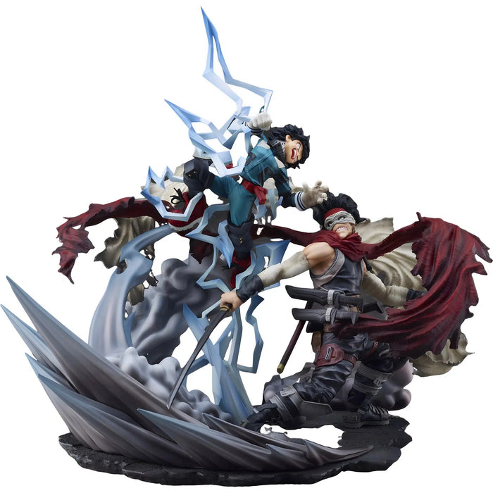 My Hero Academia - Izuku Midoriya vs. Stain Super Situation Statue Figure (12") - Takara Tomy - S-Fire Series