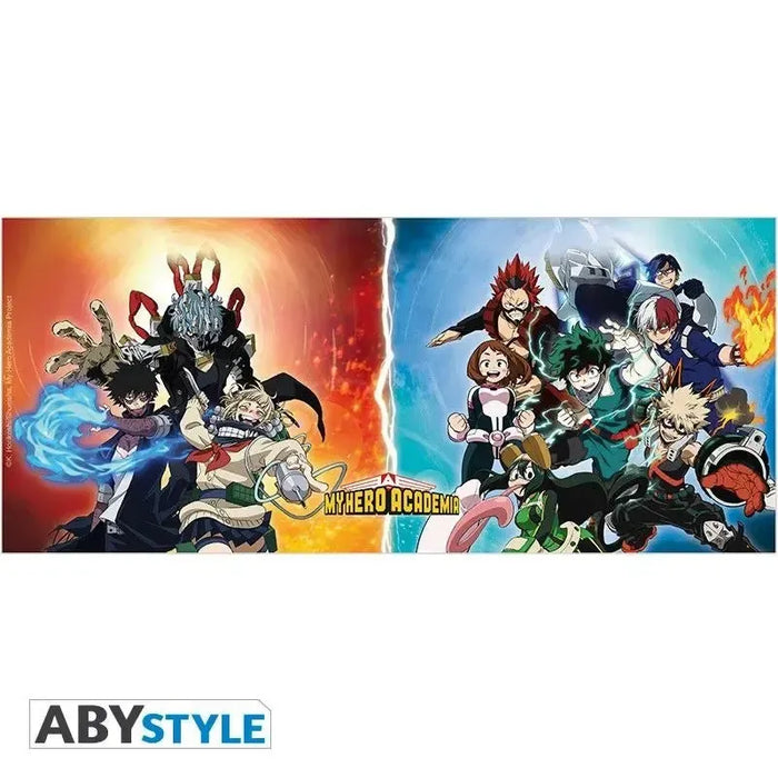 My Hero Academia - Mug (320 ml, 10.9 oz) - "Heroes vs. Villains" - ABYstyle