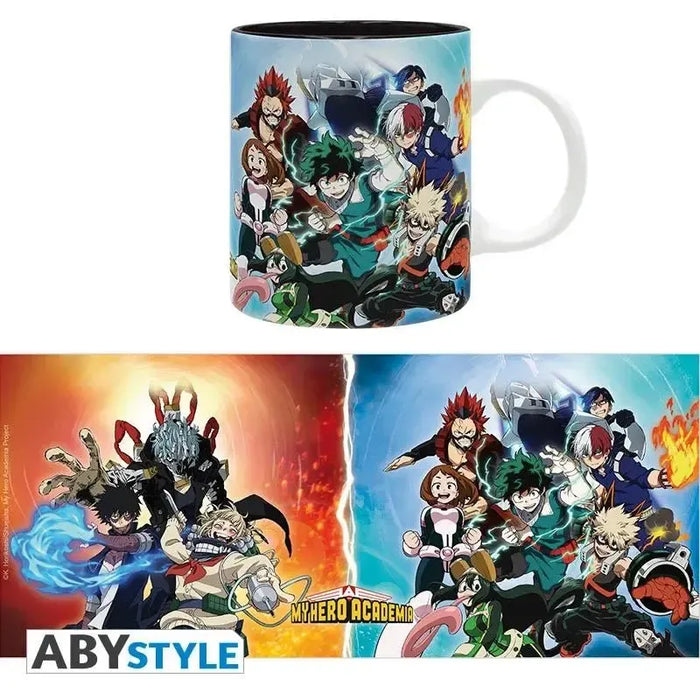 My Hero Academia - Mug (320 ml, 10.9 oz) - "Heroes vs. Villains" - ABYstyle