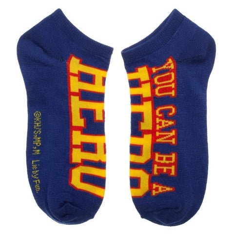 My Hero Academia - One For All Ankle Socks (5 Pairs) - Bioworld