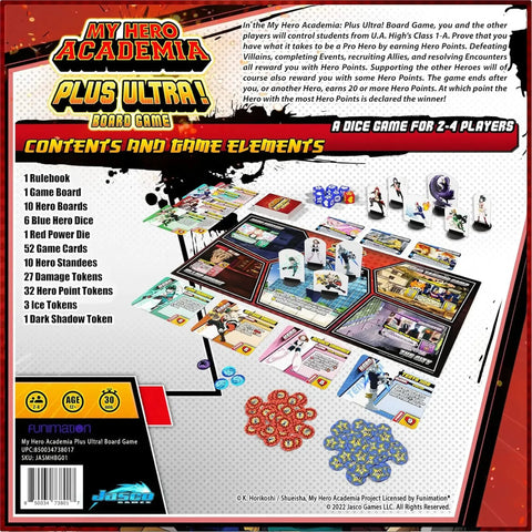 My Hero Academia: Plus Ultra! - Cooperative Anime Board Game for Family and Adults (2-4 Players, Ages 14+) - Japanime Games - Image 3