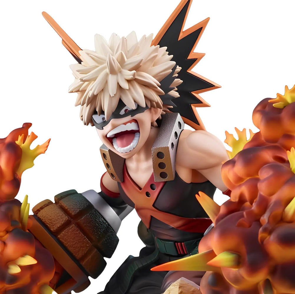 My Hero Academia - Quirk Activated Katsuki Bakugo Figure (Pre-Painted, 1:8 Scale) - SEGA [S-Fire] - Play AR App Compatible