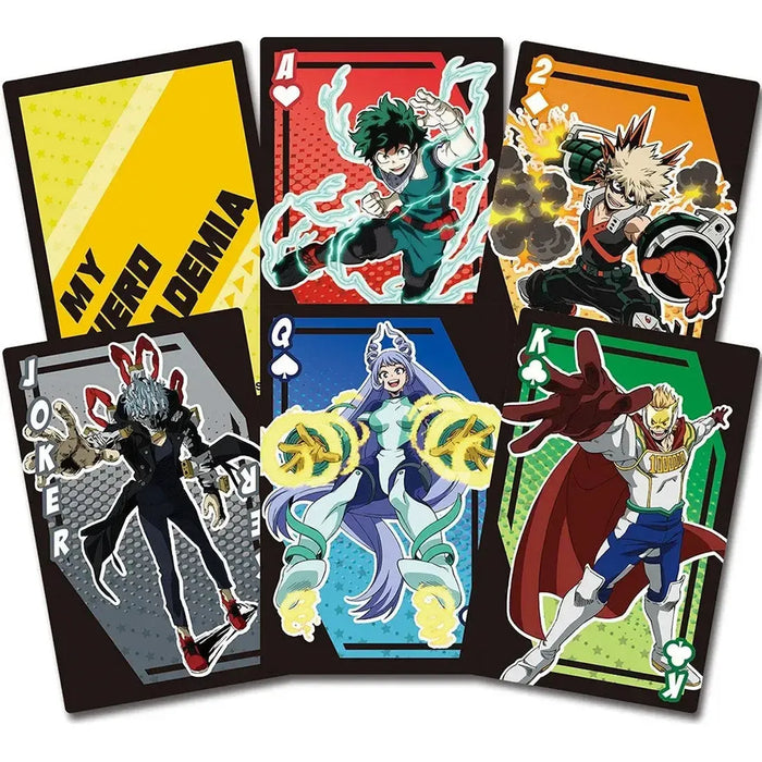 My Hero Academia [Season 3] - Characters In Action Poses Standard Playing Cards - Great Eastern Entertainment