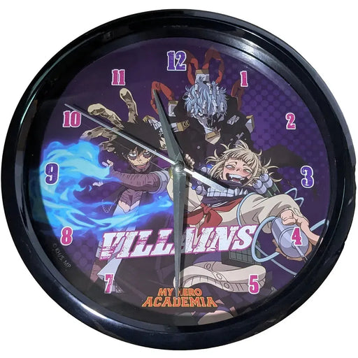 My Hero Academia [Season 3] - The League of Villains Clock (9") - Great Eastern Entertainment