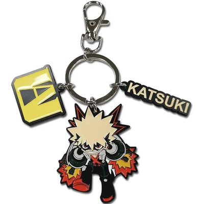 My Hero Academia [Season 5] - Katsuki Bakugo Keychain with Charms (2