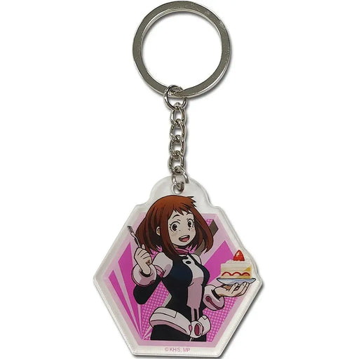 My Hero Academia [Season 5] - Ochako Uraraka with Cakes Keychain (2", Acrylic) - Great Eastern Entertainment